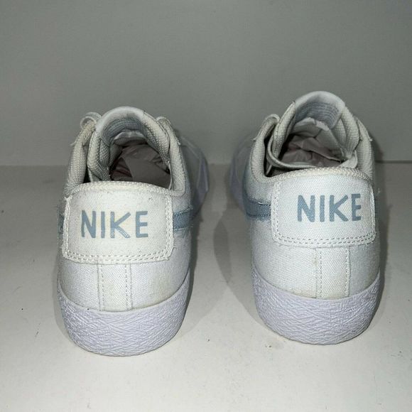 Nike SB Blazer Zoom Low Canvas Skate Shoes Men's 8 White New 889053-100 - Picture 5 of 8